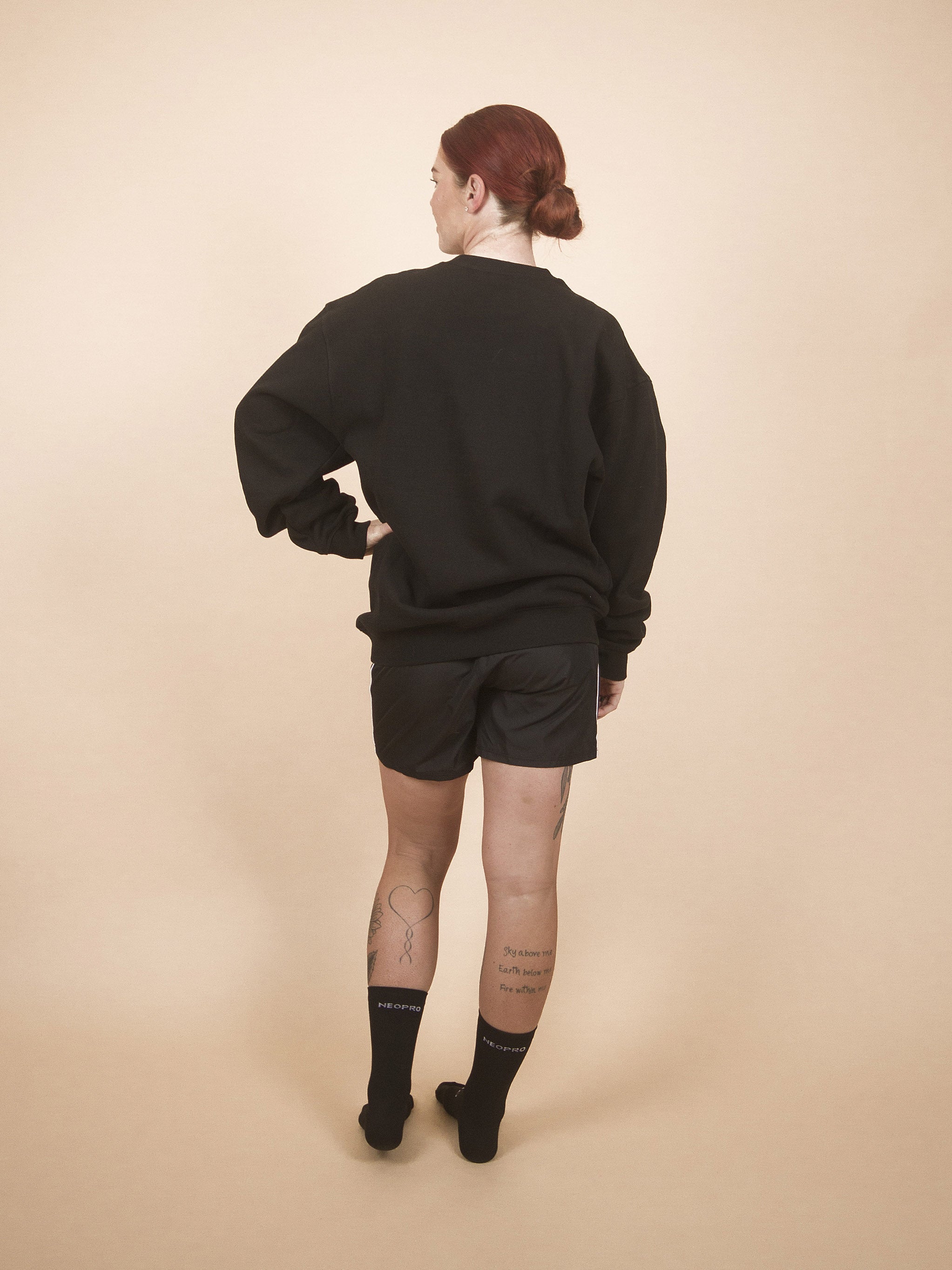 Black Crew Neck Sweater
