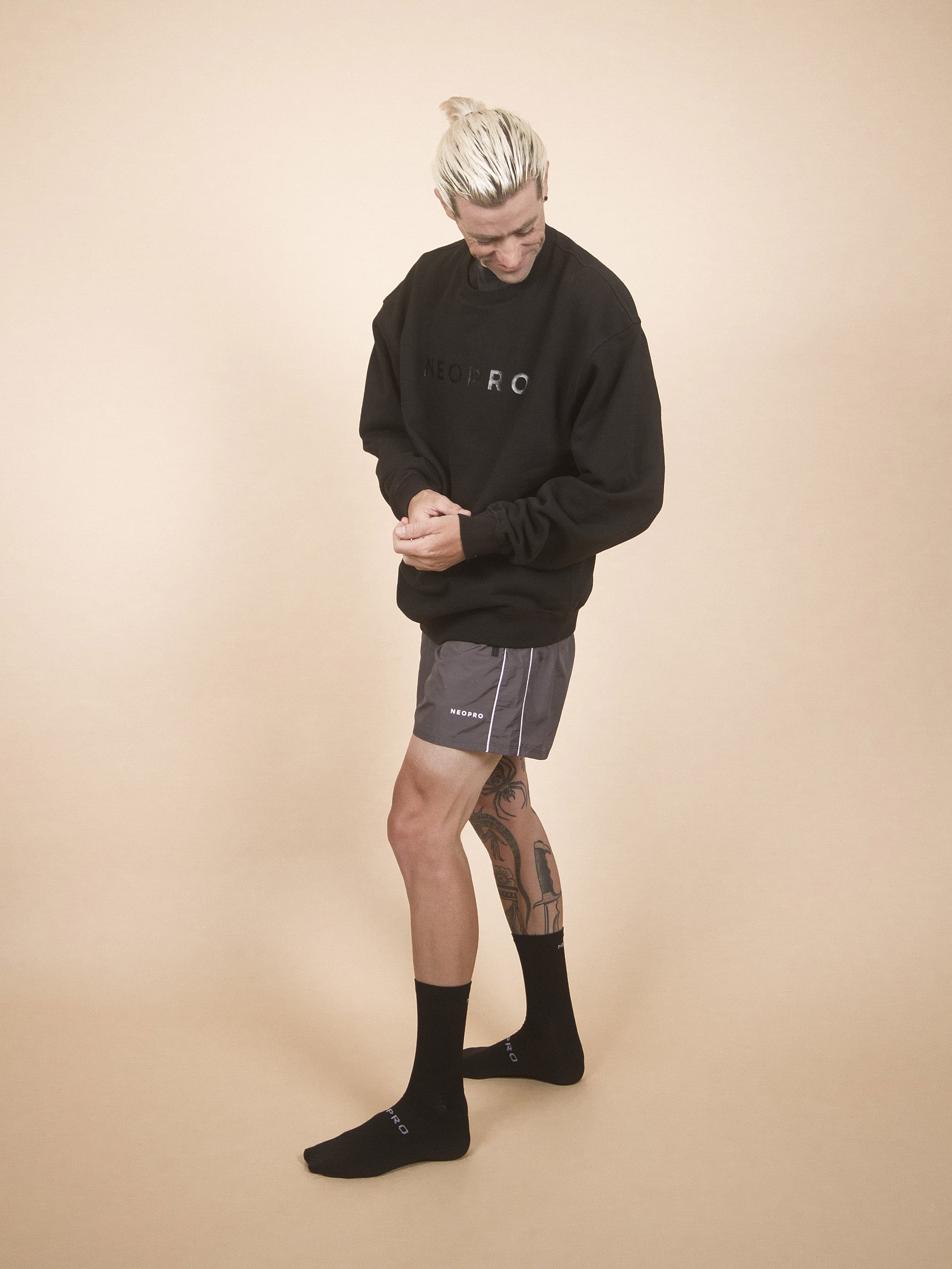 Black Crew Neck Sweater
