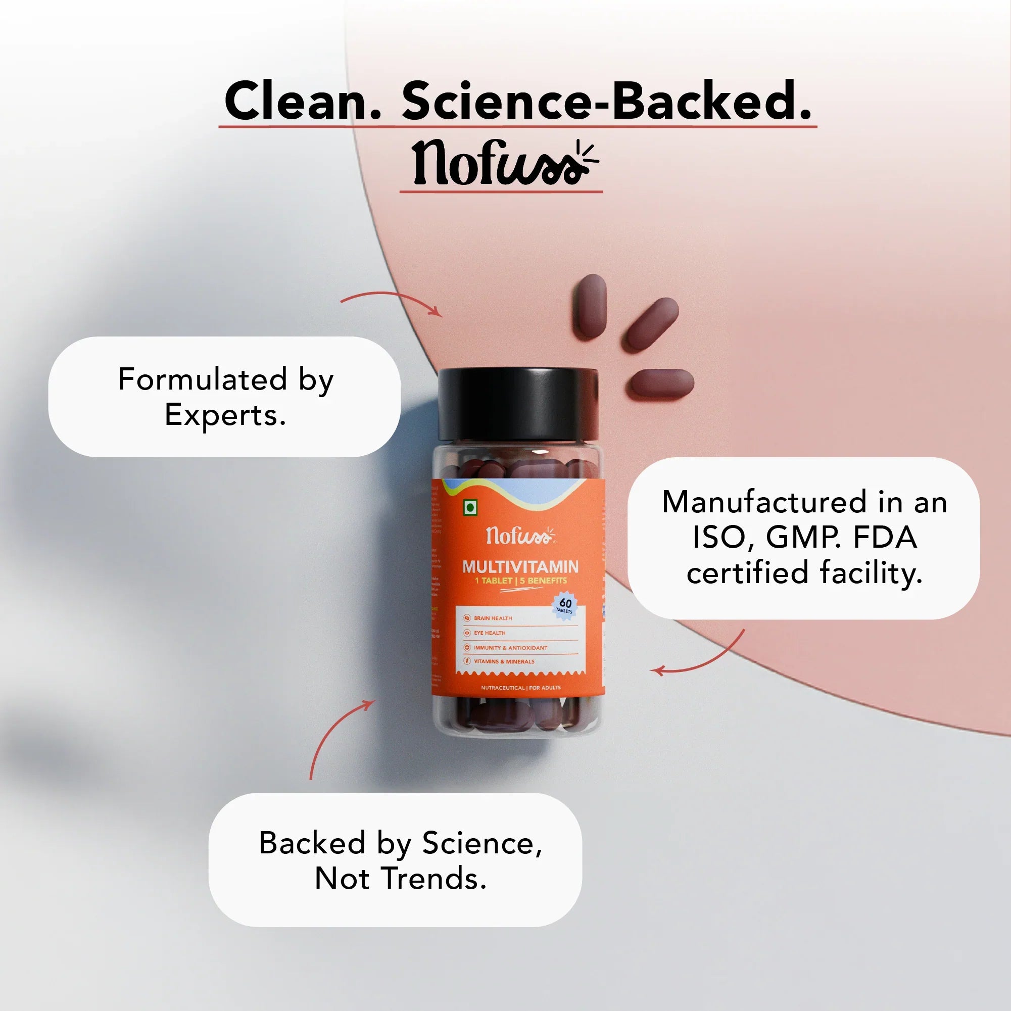NoFuss Multivitamin Tablets