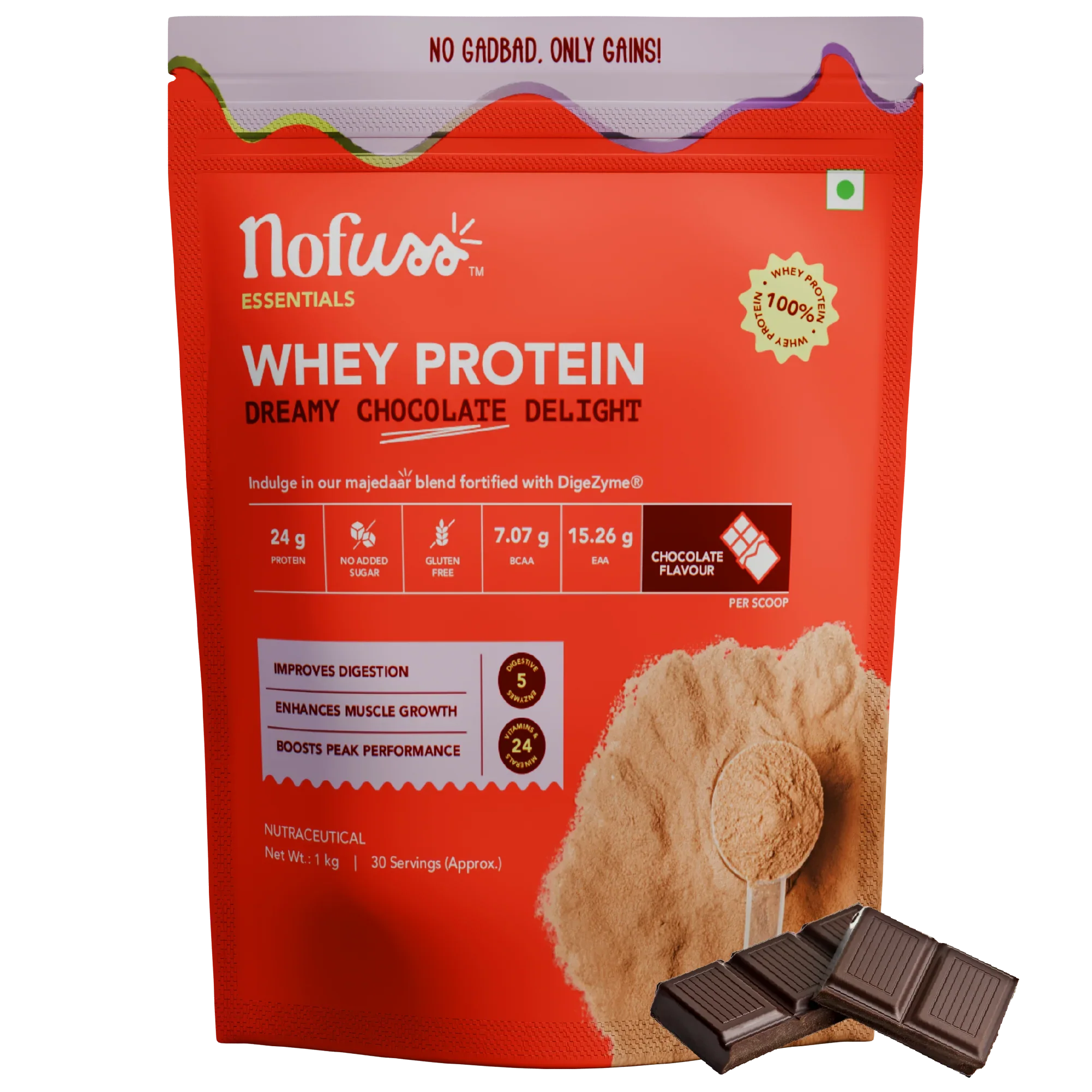 NoFuss Whey Protein - Dreamy Chocolate Delight