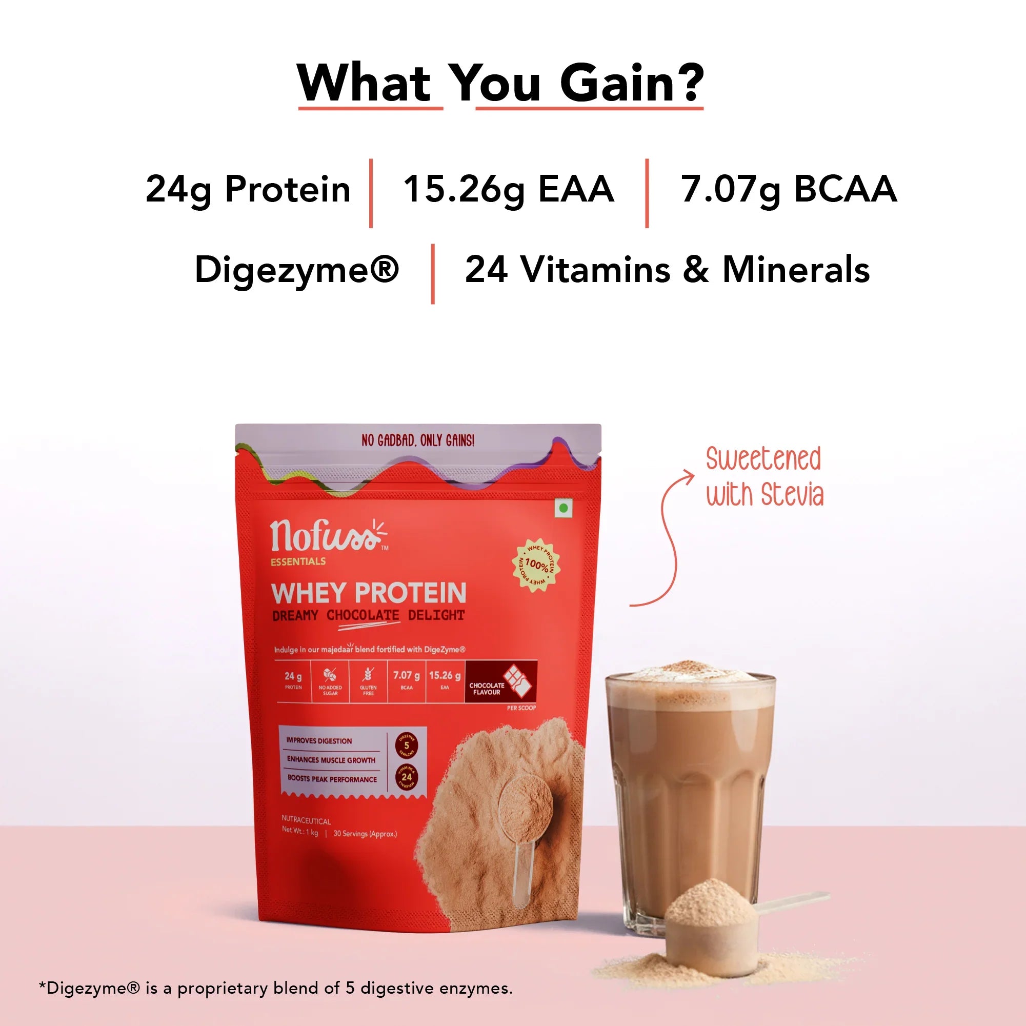 NoFuss Whey Protein - Dreamy Chocolate Delight