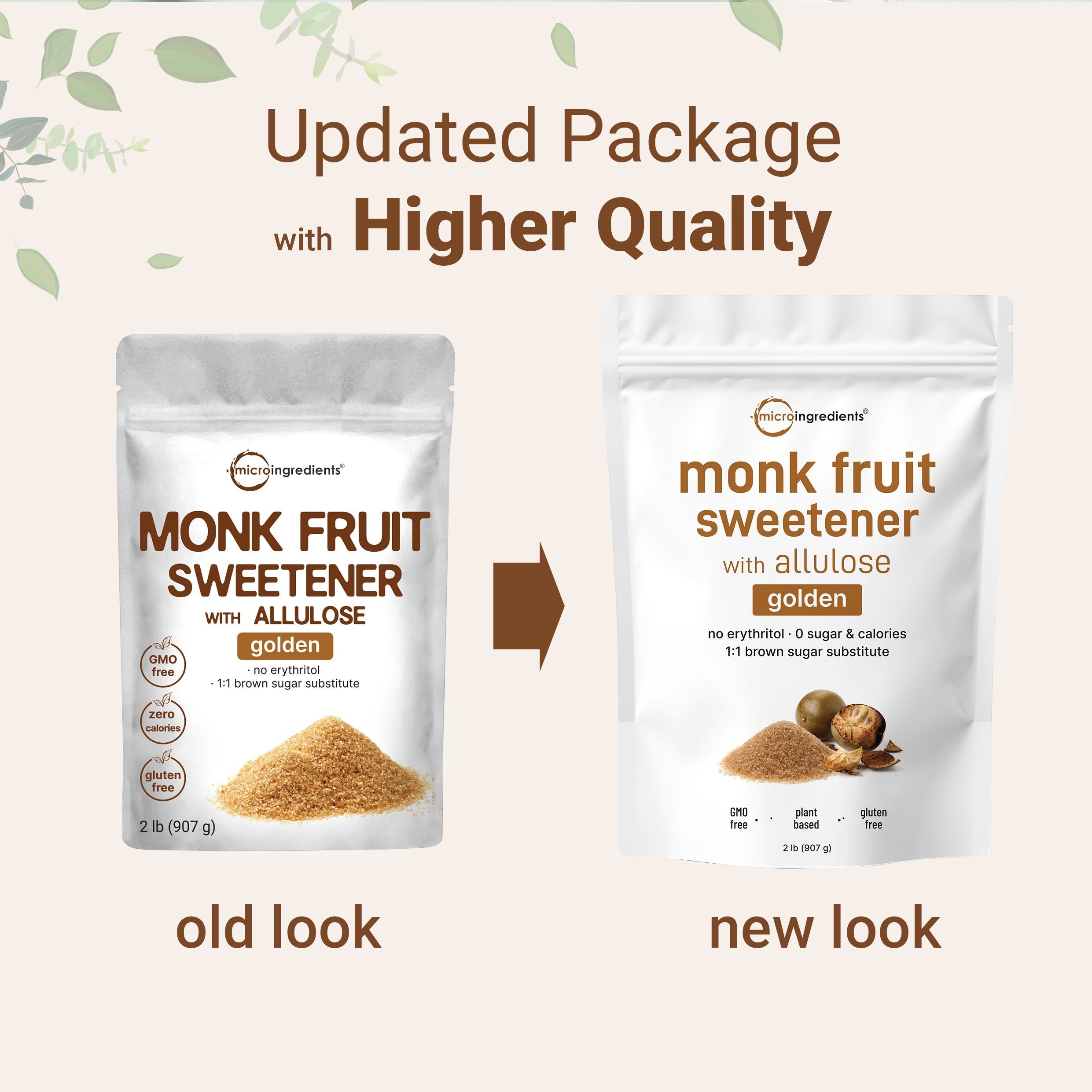 Micro Ingredients Golden Monk Fruit with Allulose Sweetener