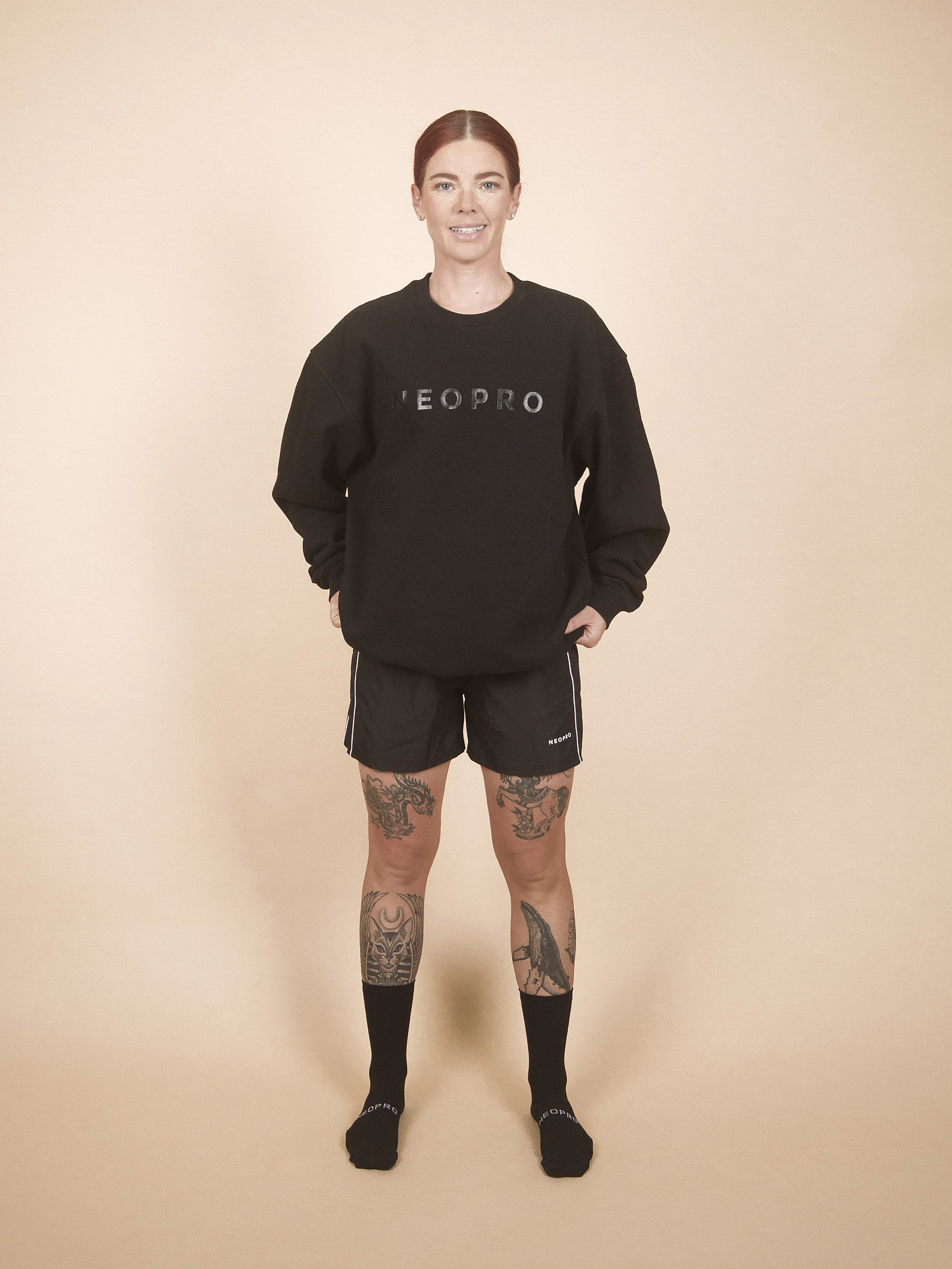 Black Crew Neck Sweater