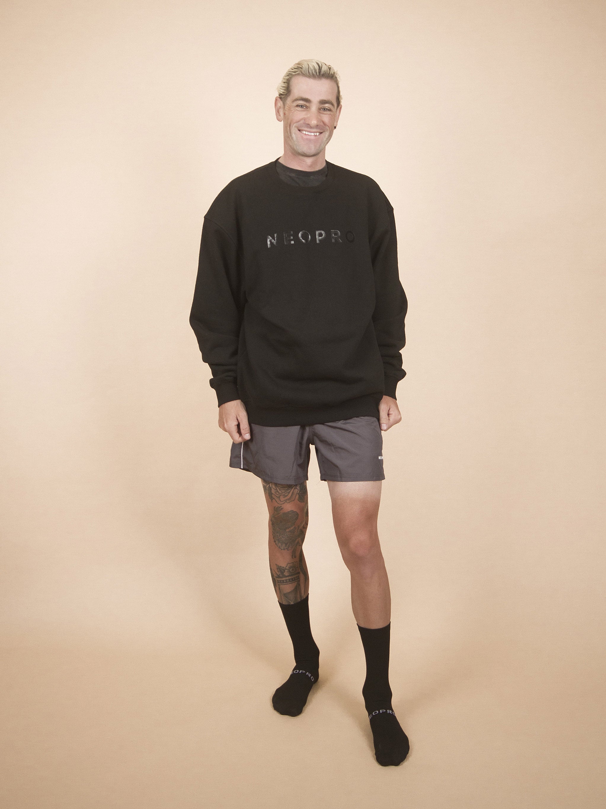 Black Crew Neck Sweater