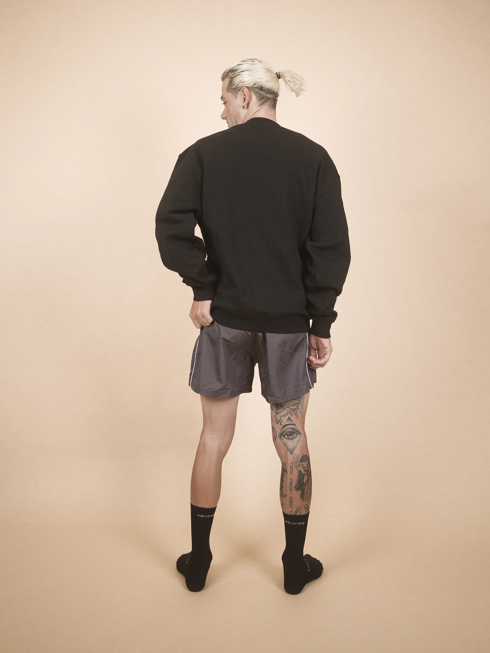 Black Crew Neck Sweater