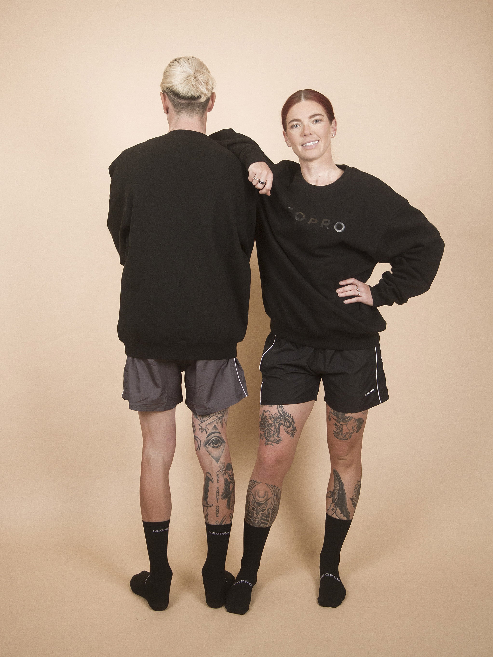 Black Crew Neck Sweater