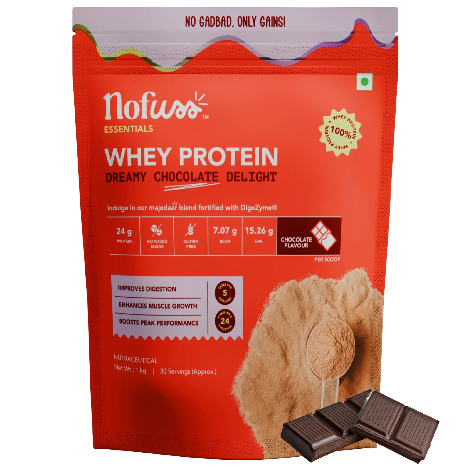 NoFuss Whey Protein - Dreamy Chocolate Delight