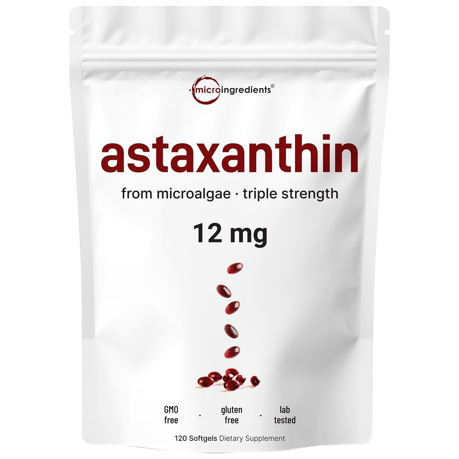 Micro Ingredients Astaxanthin 12mg